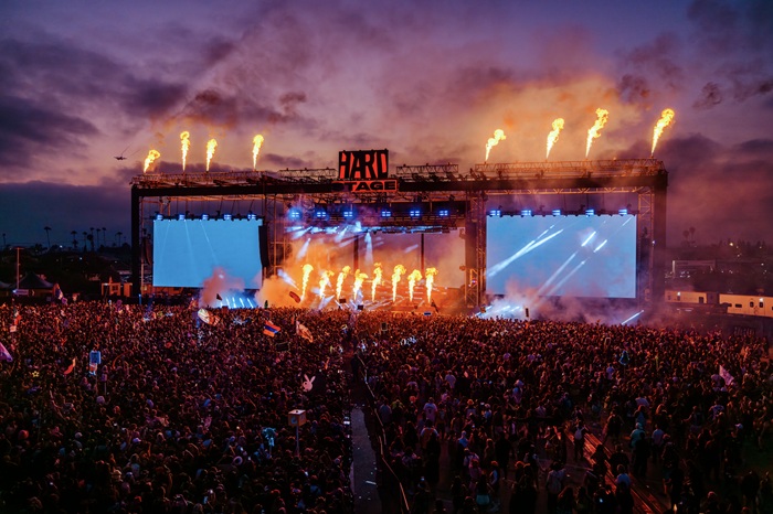Festival crowd